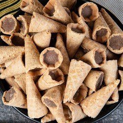 Çikolata Soslu Kornet Külah - Paket Çikolata Soslu Kornet Külah - Paket